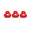 FOOOTY PACK red ROSSO portatile PALLA modulare DA 2D A 3D ball 10 PEZZI - 11