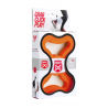 FOOOTY PACK orange ARANCIONE portatile PALLA modulare DA 2D A 3D ball 10 PEZZI FOOOTY - 3