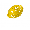 FOOOTY PACK yellow GIALLO portatile PALLA modulare DA 2D A 3D ball 10 PEZZI FOOOTY - 5