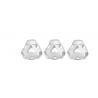 FOOOTY PACK white BIANCO portatile PALLA modulare DA 2D A 3D ball 10 PEZZI FOOOTY - 12