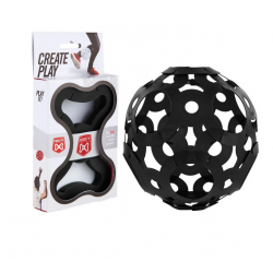 FOOOTY PACK black NERO portatile PALLA modulare DA 2D A 3D ball 10 PEZZI FOOOTY - 1