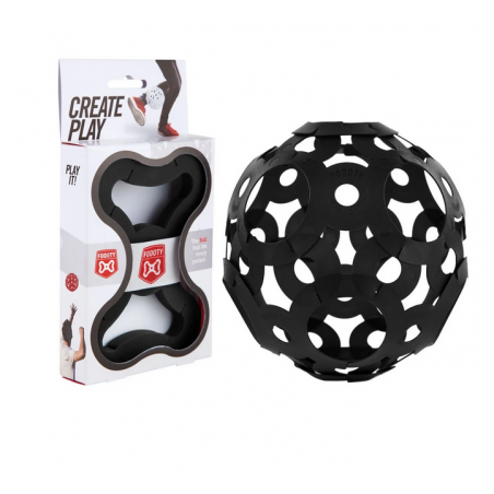 FOOOTY PACK black NERO portatile PALLA modulare DA 2D A 3D ball 10 PEZZI FOOOTY - 1