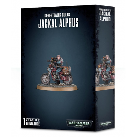 JACKAL ALPHUS 1 miniatura GENESTEALER CULTS warhammer 40k CITADEL età 12+ Games Workshop - 1