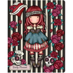 ORGANIZER daily planner MARY ROSE taccunio GORJUSS santoro ROSSO con elastico 975GJ05 Gorjuss - 1