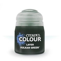 VULKAN GREEN layer colore Citadel acrilico verde 12ml Games Workshop - 1