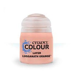 LUGGANATH ORANGE colore LAYER citadel 12ML acrilico SALMONE opaco GAMES WORKSHOP età 12+ Games Workshop - 1