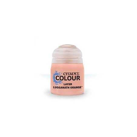 LUGGANATH ORANGE colore LAYER citadel 12ML acrilico SALMONE opaco GAMES WORKSHOP età 12+ Games Workshop - 1