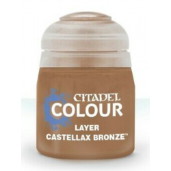 CASTELLAX BRONZE colore LAYER citadel 12ML acrilico BRONZO opaco GAMES WORKSHOP età 12+ Games Workshop - 2