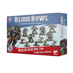 BLACK ORC the thunder valley greenskins BLOOD BOWL team WARHAMMER 12 miniature GAMES WORKSHOP età 12+ Games Workshop - 1