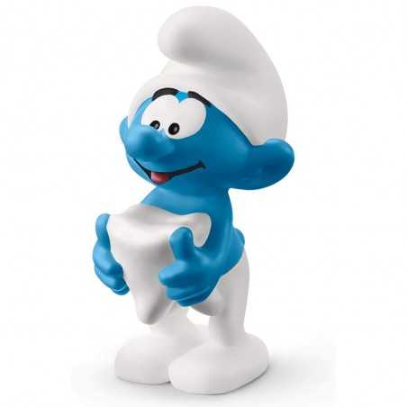 PUFFO DENTISTA i puffi THE SMURFS originali SCHLEICH miniature in resina PERSONAGGI età 3+ Schleich - 1