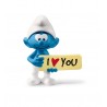 PUFFO I LOVE YOU i puffi THE SMURFS originali SCHLEICH miniature in resina PERSONAGGI età 3+ Schleich - 1