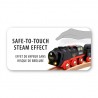 TRENO A BATTERIA locomotiva VAPORE FREDDO trenino BRIO 33884 steaming train WORLD età 3+ BRIO - 6