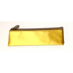 ASTUCCIO saccuccioli MINI BUSTINA glam glitter ORO CHIARO con zip LEBEZ Legami - 1