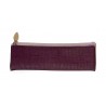 ASTUCCIO saccuccioli MINI BUSTINA tinta unita VIOLA con zip LEBEZ LEBEZ - 1