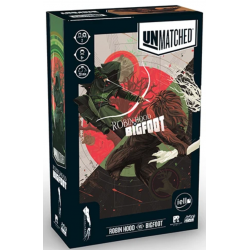 ROBIN HOOD VS BIG FOOT espansione per UNMATCHED gioco da tavolo IN ITALIANO età 9+ MANCALAMARO - 1