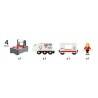 TRENO TELECOMANDATO treni legno BRIO trenino 33510 Remote Control Travel Train