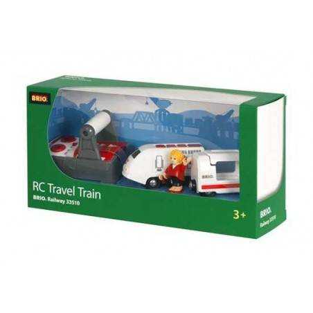 TRENO TELECOMANDATO treni legno BRIO trenino 33510 Remote Control Travel Train