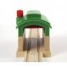 RIMESSA PASSANTE treni legno BRIO trenino 33574 TRAIN GARAGE