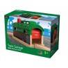 RIMESSA PASSANTE treni legno BRIO trenino 33574 TRAIN GARAGE