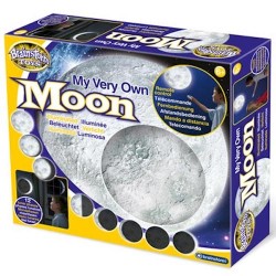 LA LUNA IN UNA STANZA my very own moon 12 FASI LUNARI brainstorm LUMINOSA età 6+ FAT BRAIN TOY CO - 1