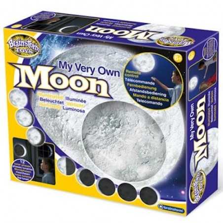 LA LUNA IN UNA STANZA my very own moon 12 FASI LUNARI brainstorm LUMINOSA età 6+ FAT BRAIN TOY CO - 1