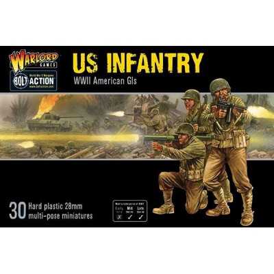 US INFANTRY Bolt Action WWII American GIs 30 miniature 28mm Warlord Games Warlord Games - 1