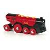 GRANDE LOCOMOTIVA ELETTRICA ROSSA BRIO trenino 33592 MIGHTY RED ACTION LOCOMOTIVE