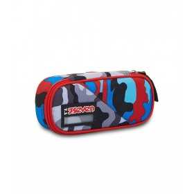 ASTUCCIO OVAL ROUND PLUS portapenne ovale CHALLENGE BOY organizzato SEVEN SEVEN - 1
