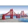 PONTE A DUE CAMPATE treni in legno BRIO trenino 33683 DOUBLE SUSPENSION BRIDGE