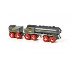 VAPORIERA VELOCE treni in legno BRIO trenino 33697 SPEEDY BULLET TRAIN