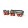 VAPORIERA VELOCE treni in legno BRIO trenino 33697 SPEEDY BULLET TRAIN