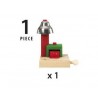 SEGNALE MAGNETICO CON CAMPANA treni BRIO trenino 33754 Magnetic Bell Signal