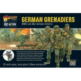 GERMAN GRENADIERS fanteria tedesca BOLT ACTION 30 miniature in plastica WARLORD GAMES scala 1/56 Warlord Games - 1