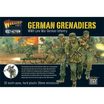 GERMAN GRENADIERS fanteria tedesca BOLT ACTION 30 miniature in plastica WARLORD GAMES scala 1/56 Warlord Games - 1