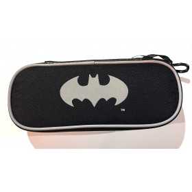 ASTUCCIO gut OVAL SINGLE hogwarts BATMAN con cerniera NERO GUT - 1