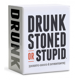 DRUNK STONED OR STUPID party game IN ITALIANO asmodee ACCUSA DIFENDI GIUDICA età 18+ Asmodee - 2