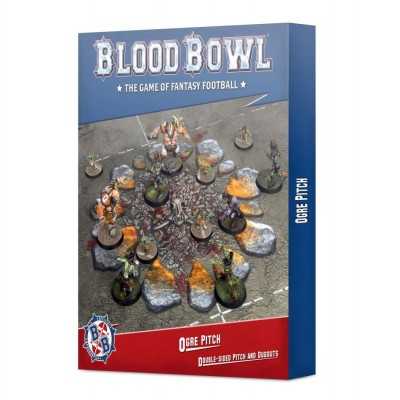 OGRE PITCH & DUGOUTS per Blood Bowl campo e panchine Games Workshop - 1