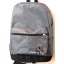 ZAINO monoscomparto FEDEZ X SEVEN scuola GRIGIO cartella MATERIALE RICICLATO SEVEN - 1