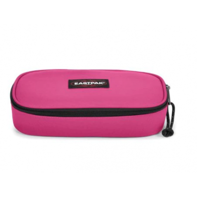 ASTUCCIO eastpak OVAL SINGLE portapenne PINK ESCAPE con zip ROSA tinta unita EASTPAK - 1