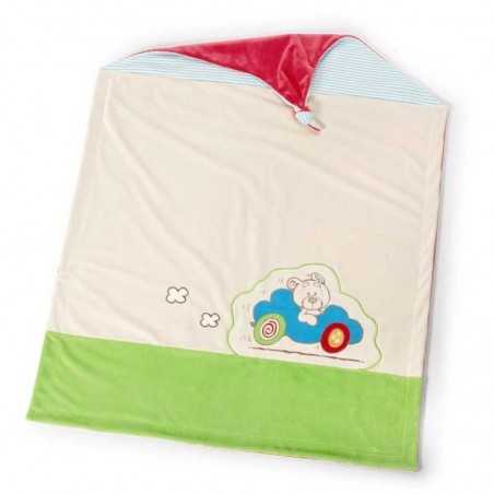 COPERTA ORSETTO 100x70 PELUCHE bebe neonato MY FIRST NICI da 0 mesi ORSO