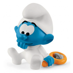 PUFFO BEBE' originale THE SMURFS puffi SCHLEICH in resina 20830 età 3+ Schleich - 1