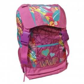 ZAINO scuola ESTENSIBILE classico WWF for a living planet GIRL cartella ROSA Franco Panini Ragazzi - 1