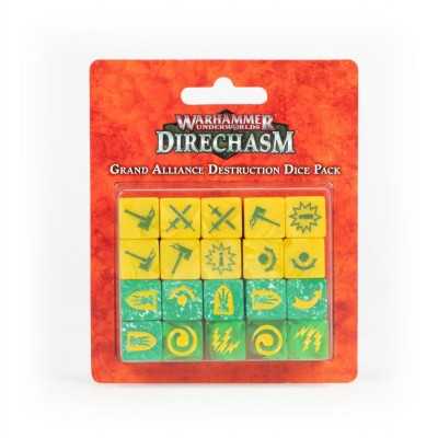 SET DI DADI DISTRUZIONE WARHAMMER UNDERWORLDS dice pack Direchasm Games Workshop - 1