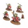 SQUIGHOG BOYZ Orks Nob su Squig Zpakkatore 5 miniature Warhammer 40000 Games Workshop - 2