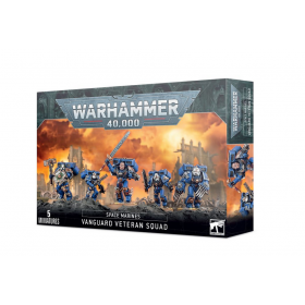 VANGUARD VETERAN SQUAD set di 5 miniature SPACE MARINES citadel WARHAMMER 40K età 12+