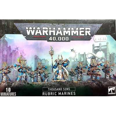 RUBRIC MARINES set di 10 miniature THOUSAND SONS citadel WARHAMMER 40K età 12+ Games Workshop - 1