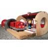 FERROVIA METROPOLITANA treni in legno BRIO trenino 33513 METRO RAILWAY SET