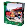 FERROVIA METROPOLITANA treni in legno BRIO trenino 33513 METRO RAILWAY SET