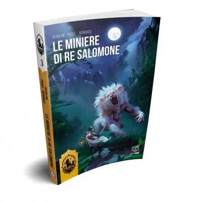 LE MINIERE DI RE SALOMONE ms edizioni LIBRO GAME misteri d'oriente IN ITALIANO MS Edizioni - 1