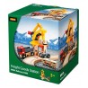 POSTAZIONE CARICO MERCI treni in legno BRIO trenino 33280 FREIGHT GOODS STATION